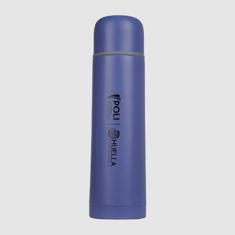 Termo acero metalico morado